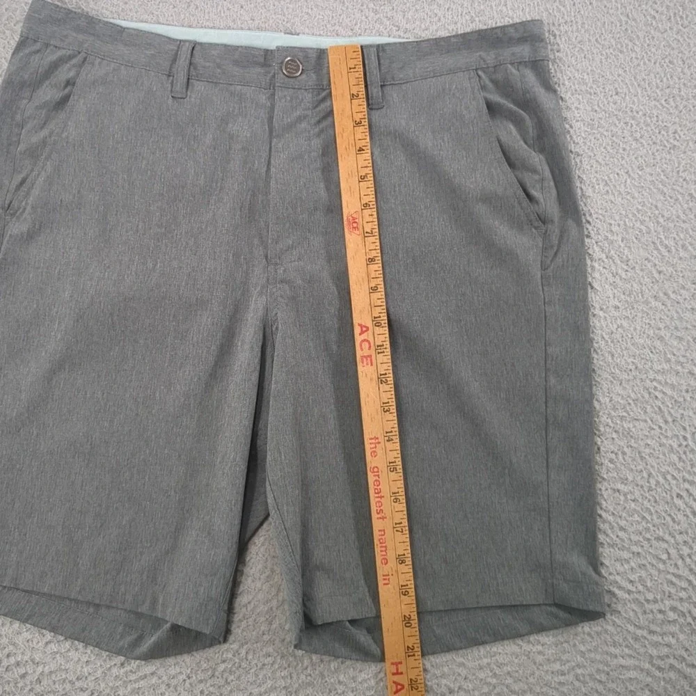 Free Fly Shorts Mens 36 Gray 8 Inch Stretch Chino Performance Casual Travel